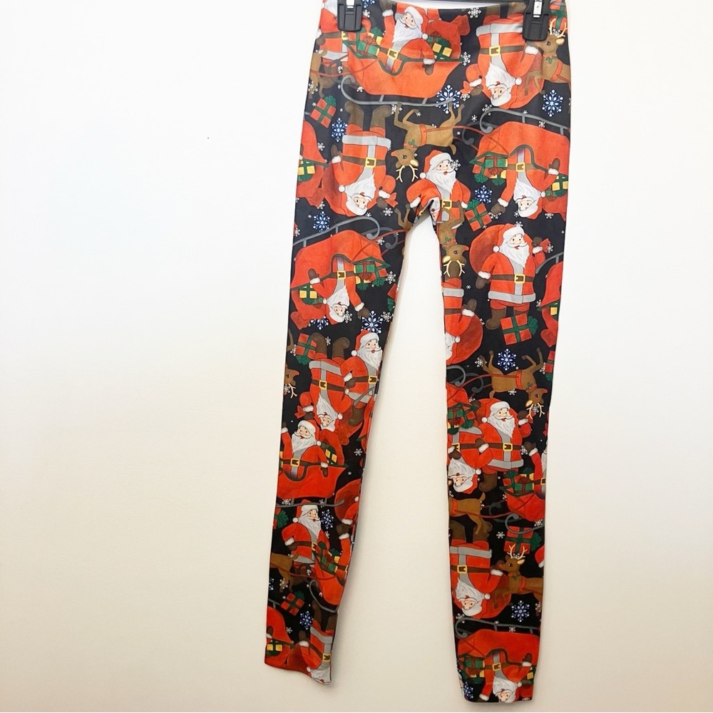 No boundaries Santa leggings S 3/5